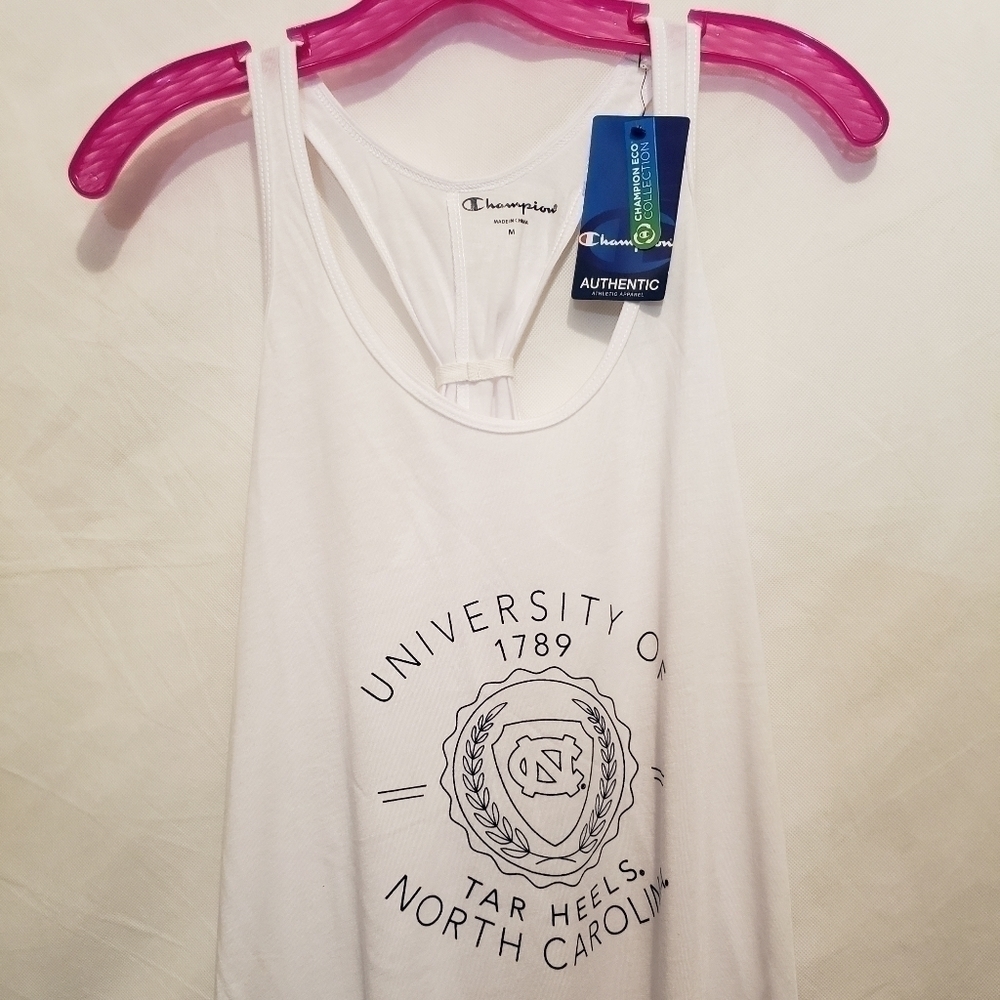 (Bonus Jewelry included ‼️‼️)White University of North Carolina Tar Heels Tank